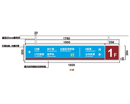 贵州过道导视牌